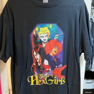 Hex girls graphic tee.